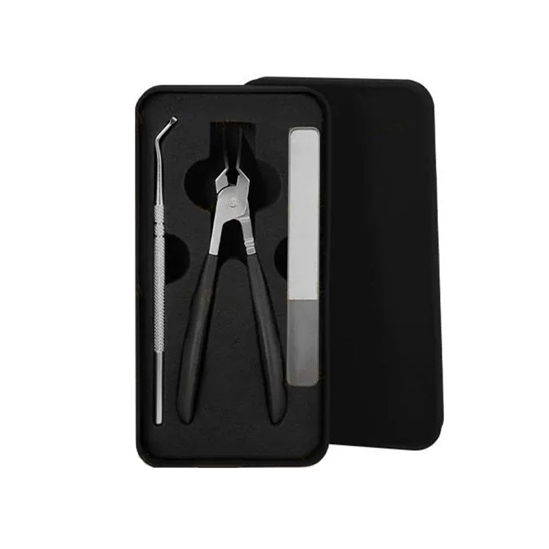 2025 στη μισή τιμή 🔥 Σετ νυχοκόπτη 3 τεμαχίων σε γωνία 25°, ανθεκτικό στο πιτσίλισμα-GR