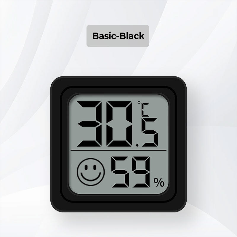 🌡️Precyzyjny miernik temperatury i wilgotności 2 w 1 z wyświetlaczem cyfrowym⏰