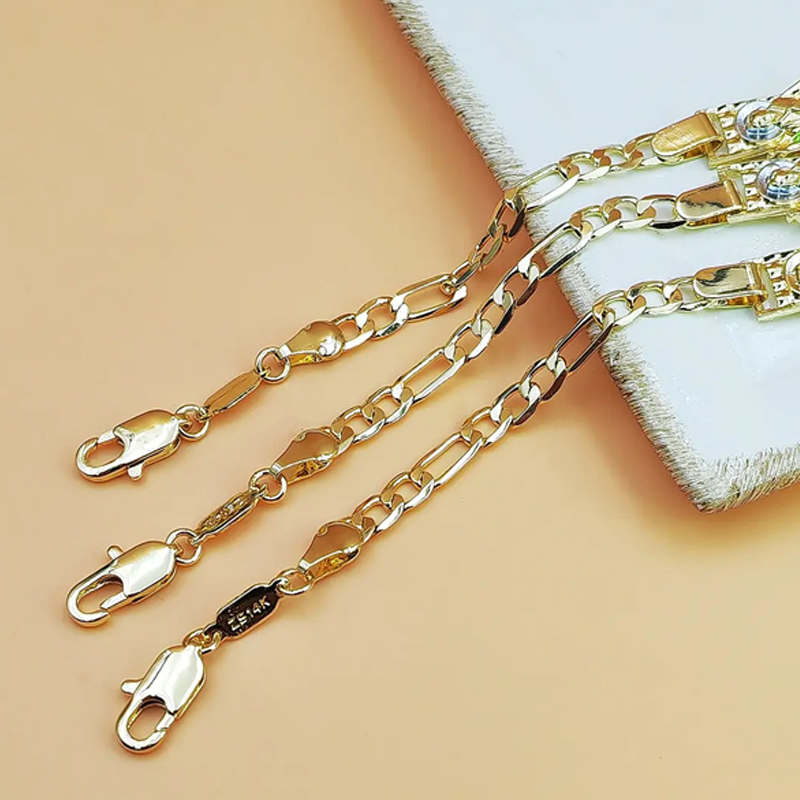 ✨Bransoletka z łańcuszkiem Figaro