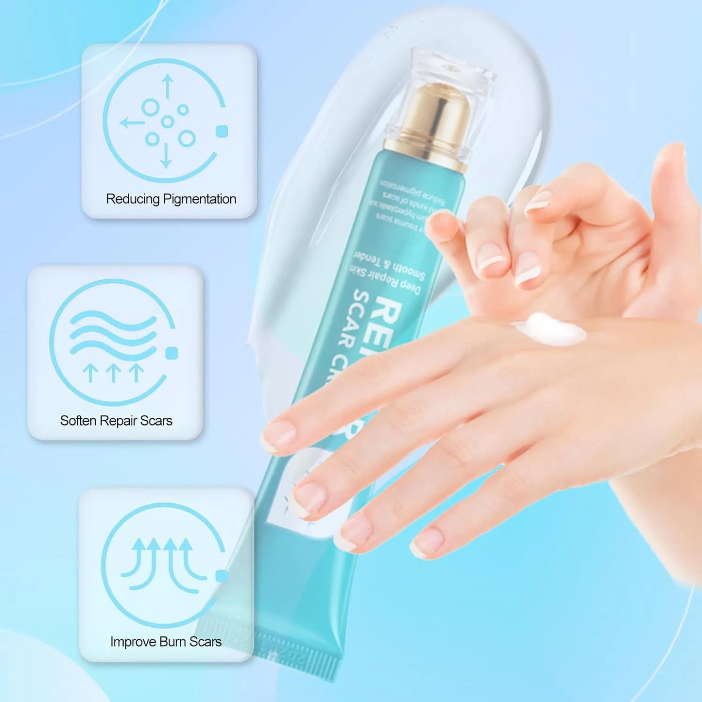 🔥Ostatni dzień 50% zniżki – 🩹Krem do naprawy blizn Alcuras® Advanced Scar Repair Cream✨