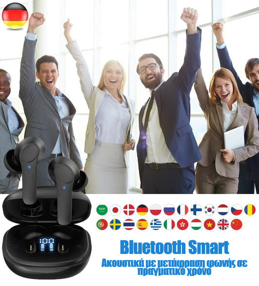 Headset Bluetooth Smart Voice Translation Headset-GR v reálnom čase 