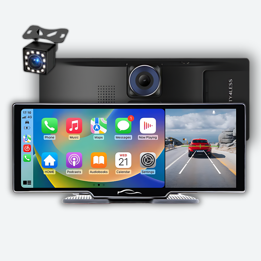 Automobilio planšetinio kompiuterio išmanioji garso ir vaizdo sistema (Pro MaxTM modelis 2025).-LT