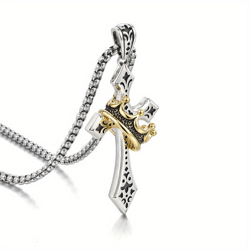 Pakabukas su Karalystės kryžiumi ir karūna-LT