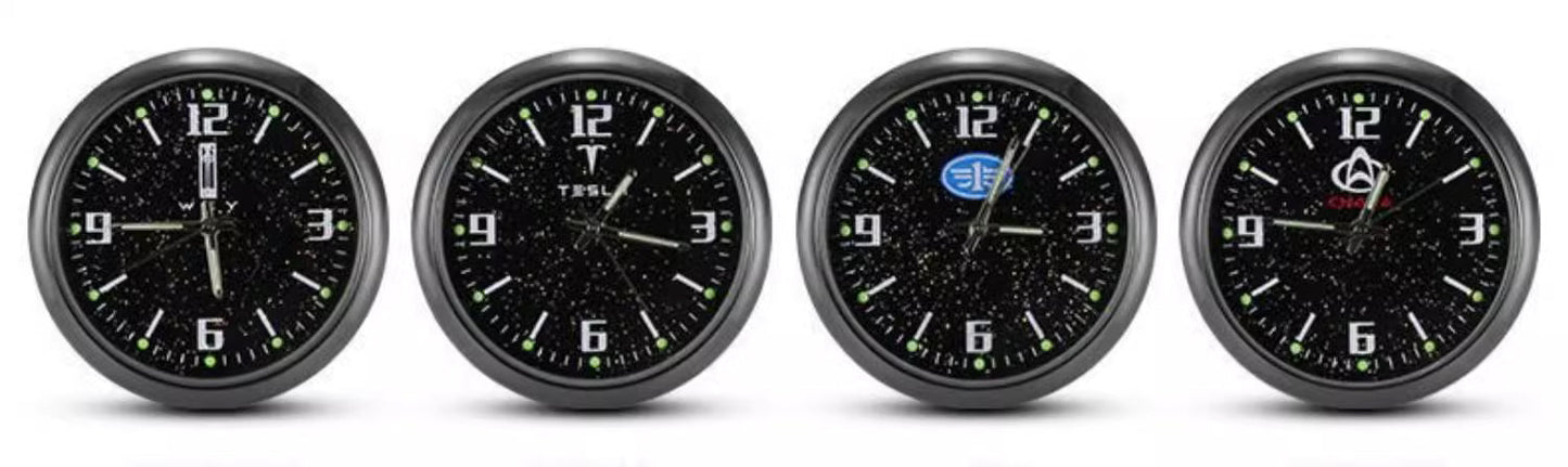 Ζεστές εκπτώσεις ✨50% έκπτωση ✨Φωτεινό ρολόι αυτοκινήτου με χαλαζία-GR