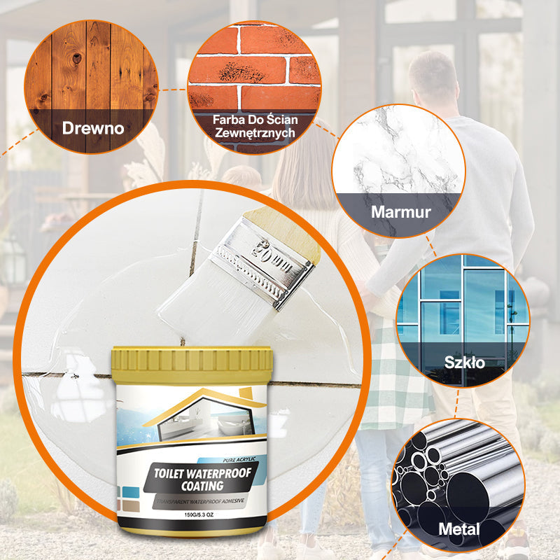 🏠Διαφανές αδιάβροχο στεγανωτικό υψηλής απόδοσης, υψηλής πυκνότητας-GR