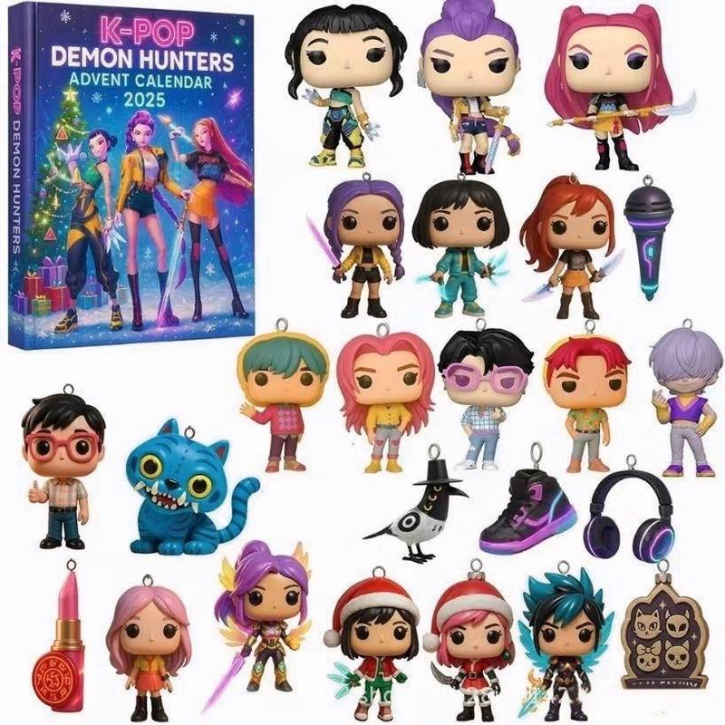 K-pop demonų medžiotojų advento kalendorius-LT