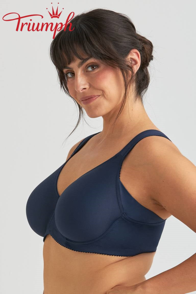 Triumph® 4 részes szett 🥰 A kényelmes melltartó tiszta pamutból készült, és nagyobb mellmérettel rendelkező nők számára alkalmas.