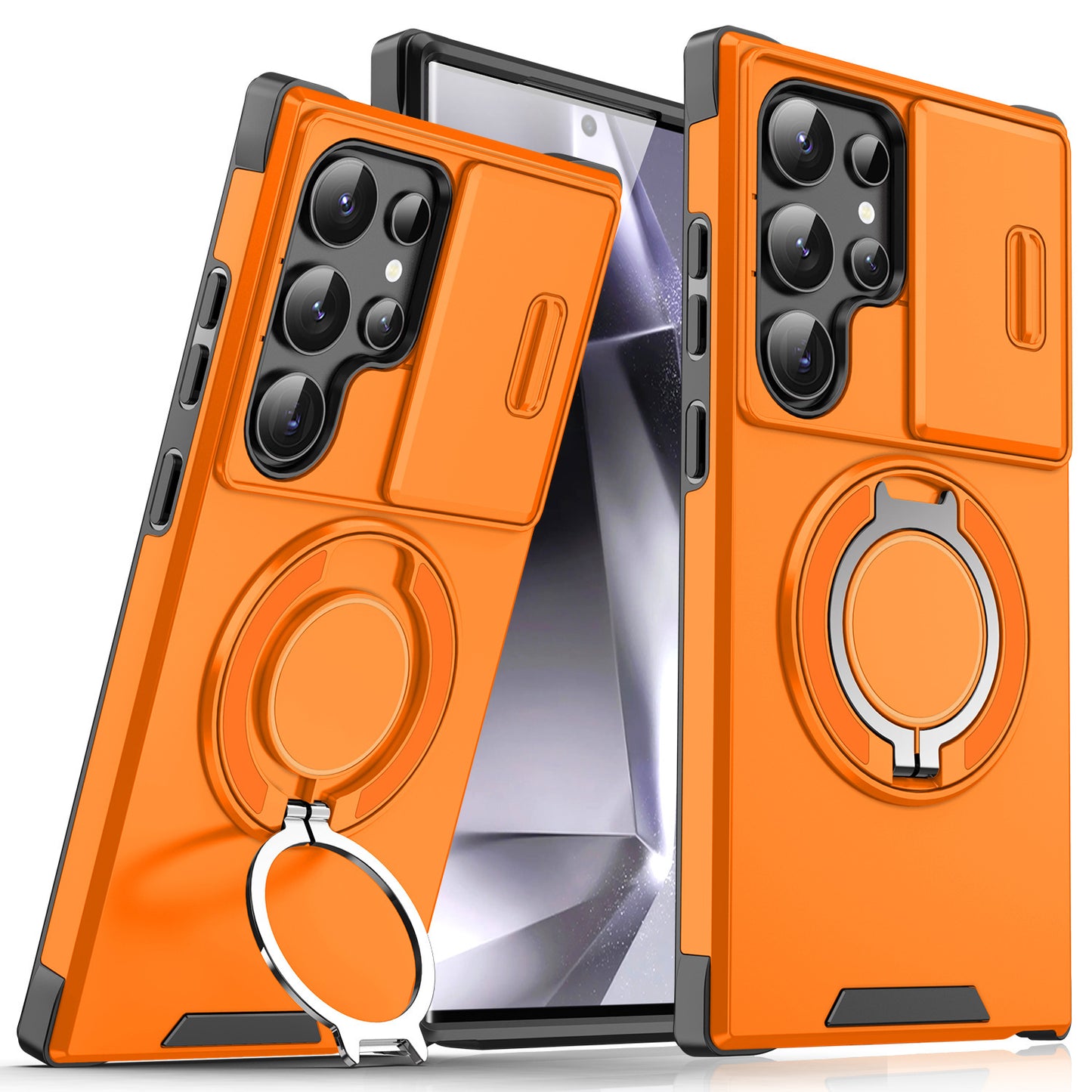 📱Etui z mierzalną, wysokiej jakości podpórką do Samsunga Galaxy S Series