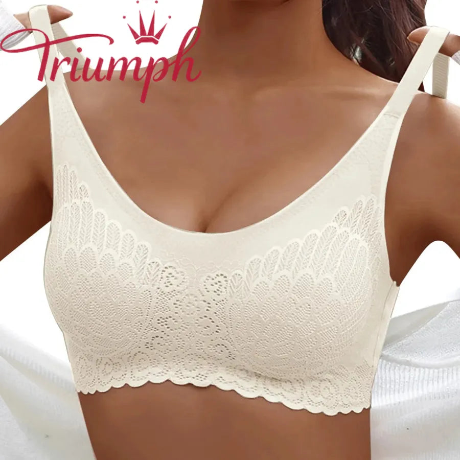 TRIUMPH - 3 DALYS 💥 SPORTINĖS LIEMENĖLĖS STILIAUS LATEKSINIAI APATINIAI [M-4XL]