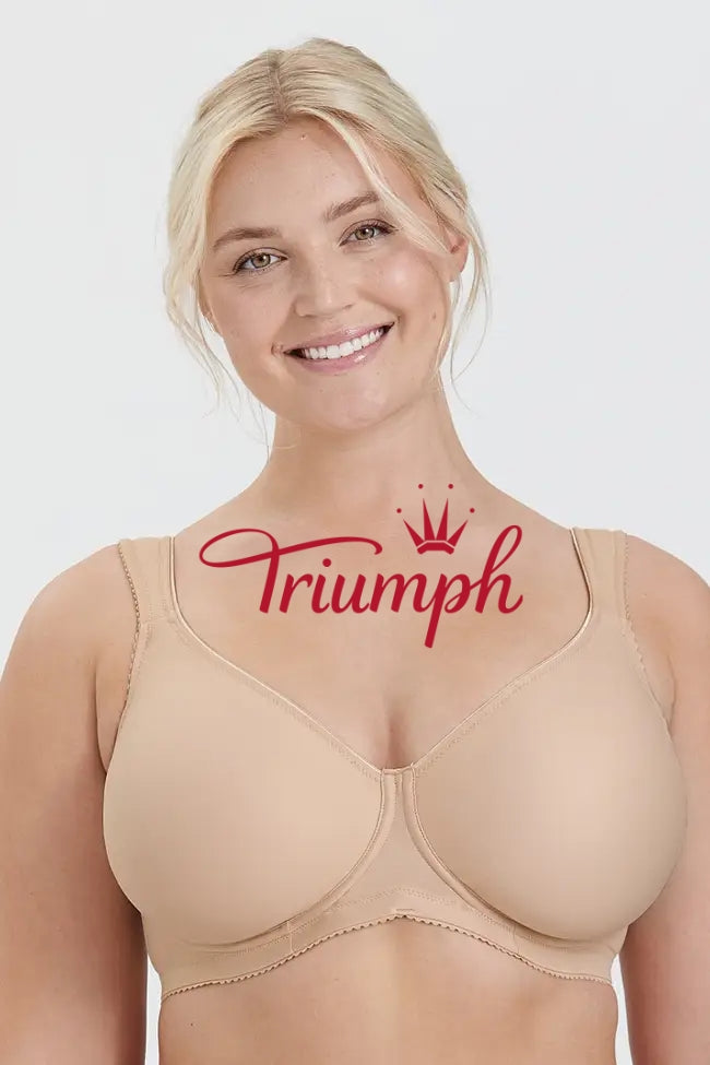 Triumph - (3 τεμάχια) Απλό σουτιέν push-up με full cup-GR