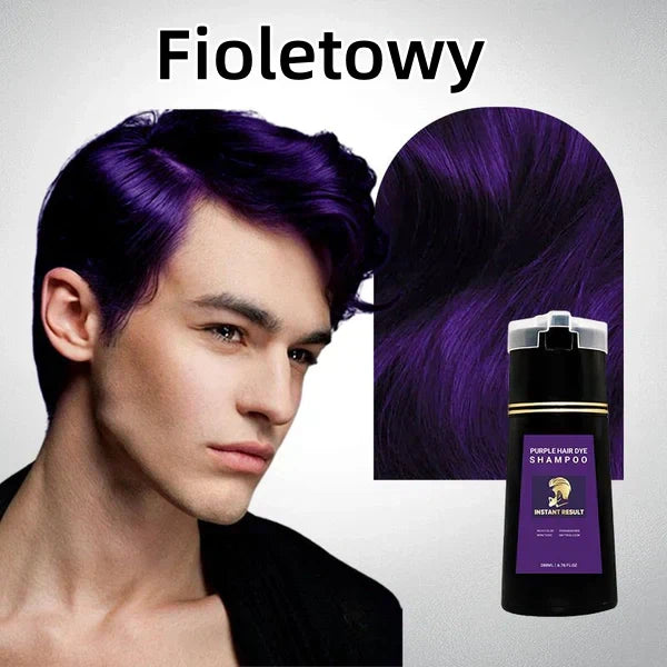 Plaukų šampūnas su momentiniu dažymo efektu - Barzda ir plaukai-LT