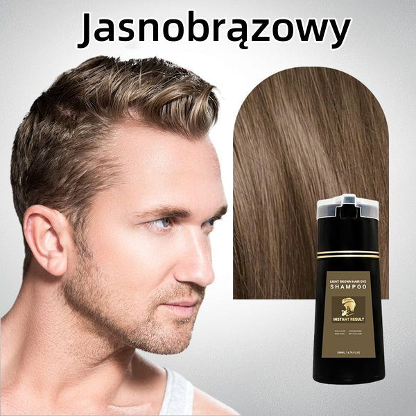 Σαμπουάν με Άμεσο Χρωματικό Εφέ - Γενειάδα και Μαλλιά-GR