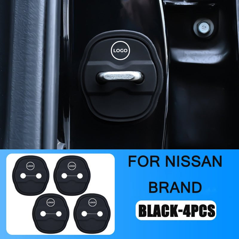 Προστατευτικό κάλυμμα σιλικόνης για μάνδαλο πόρτας αυτοκινήτου (4 τεμάχια)-GR