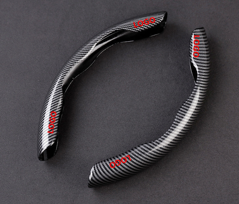 🔥Naujas universalus anglies pluošto vairo gaubtas (2 vnt.)❗Tinka visiems modeliams-LT