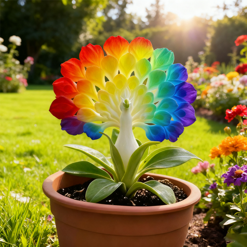 💠 „Kvapnių žiedų karalienė – Peacock orchidėjų svogūnėliai tikrai prabangiai sodo erdvei“-LT