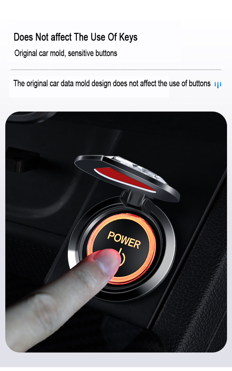 Gorąca wyprzedaż ✨49% zniżki ✨Ochronna osłona Crystal One-Button Start