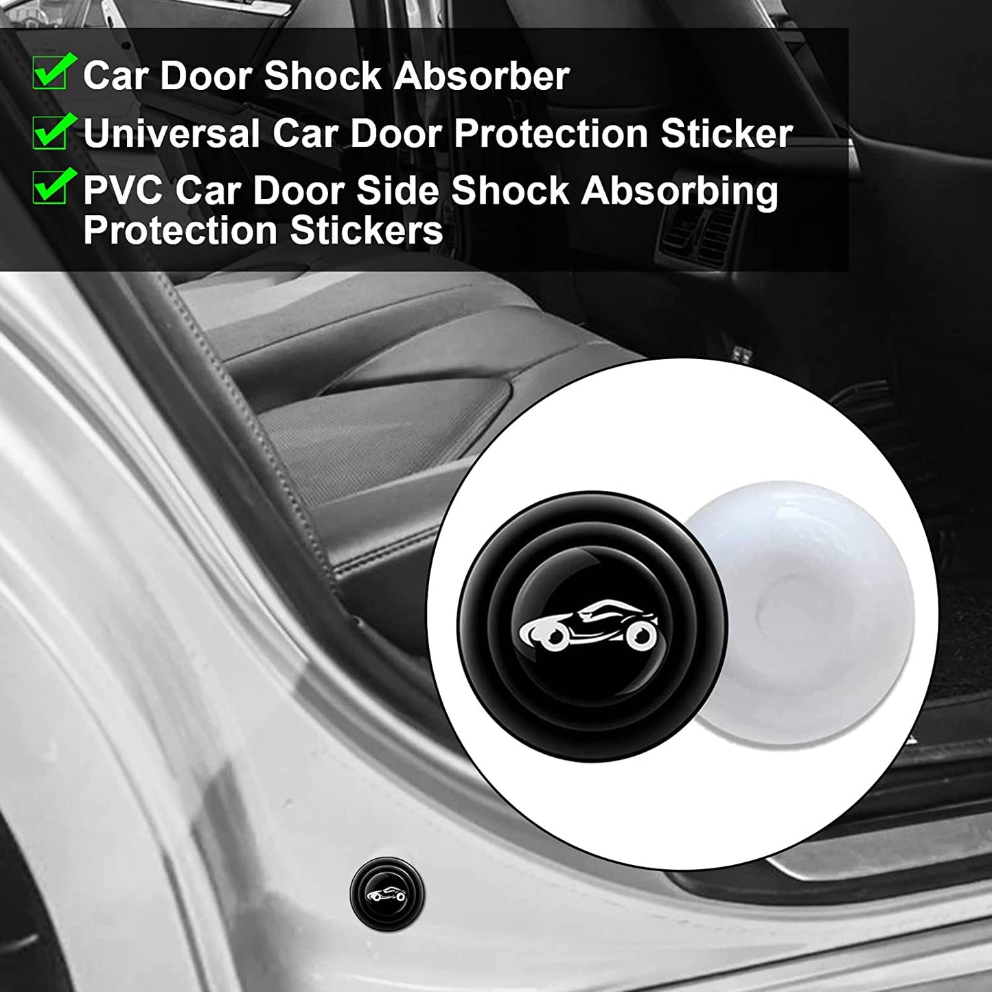 Μαξιλάρι πόρτας αυτοκινήτου διπλής ράγας με υψηλή ελαστικότητα ✨20 τεμ.✨-GR