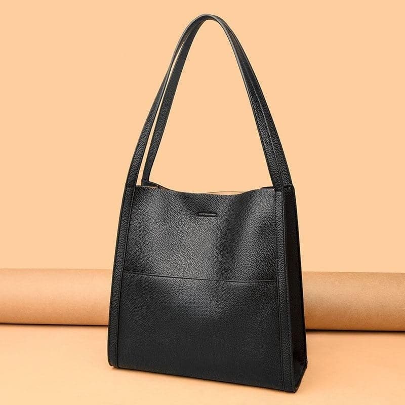 🥳👜Simple bolso monocromo de piel💝