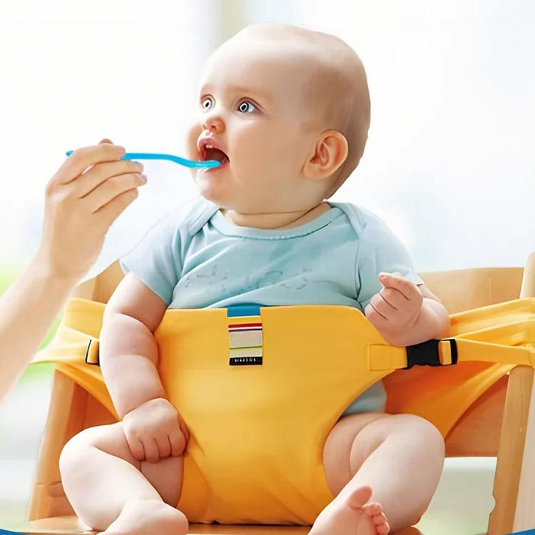 👶Nešiojama valgomojo kėdė vaikams-LT