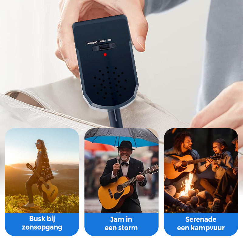 🎸Μίνι φορητό κιτ ενισχυτή ηλεκτρικής κιθάρας-GR