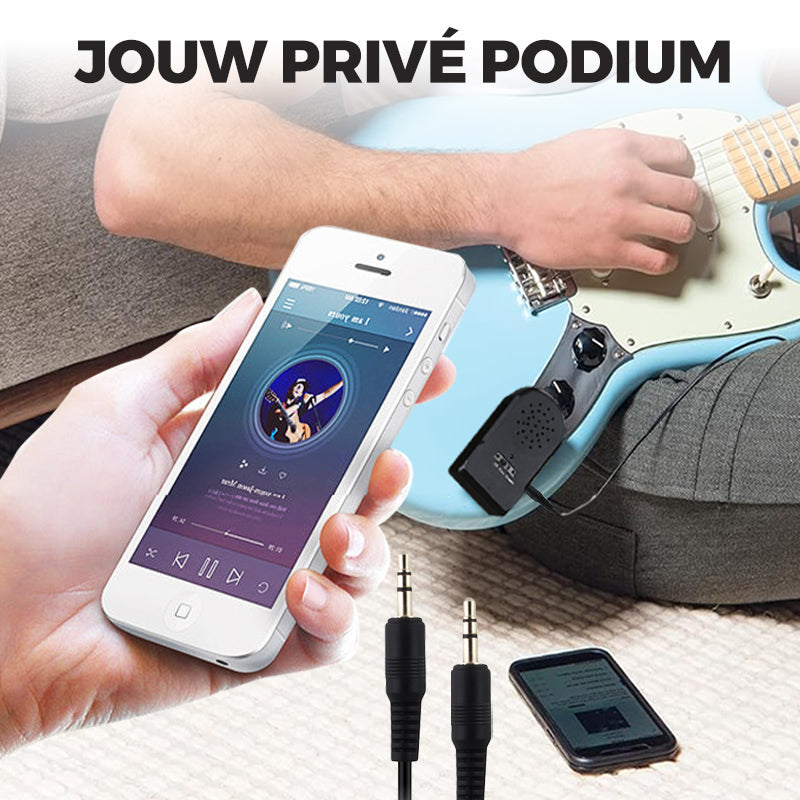 🎸Μίνι φορητό κιτ ενισχυτή ηλεκτρικής κιθάρας-GR