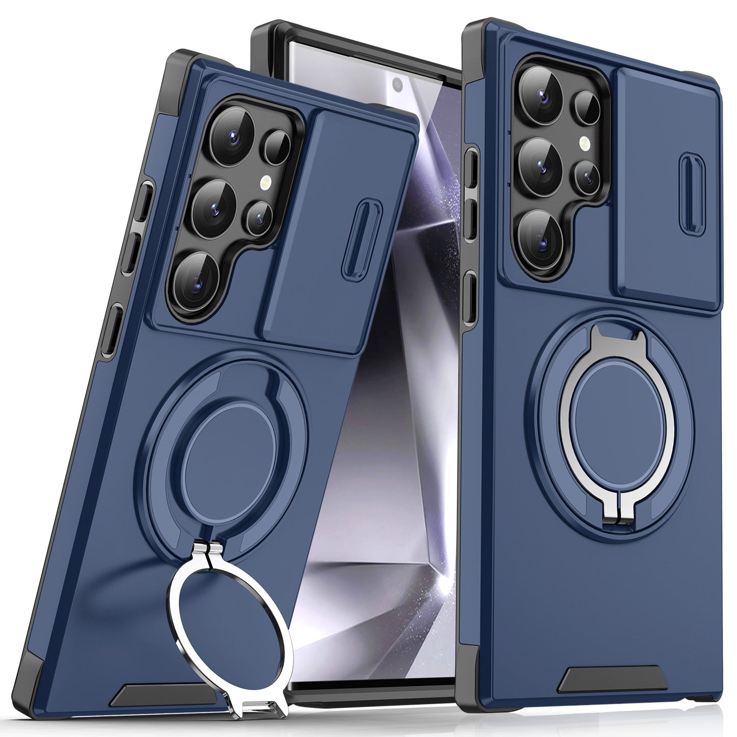 📱Etui z mierzalną, wysokiej jakości podpórką do Samsunga Galaxy S Series