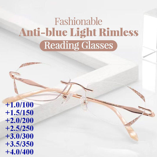 Pousbo® Fashion Anti-Blue bezmalu lasitas brillis-LV 