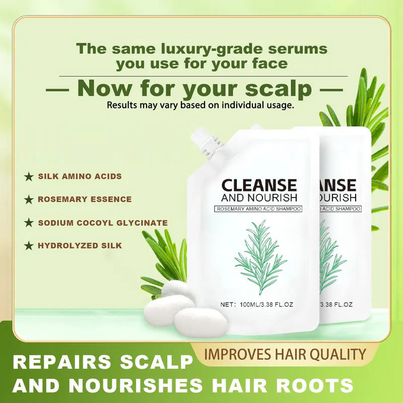 ✨Gaivinantis plaukų šampūnas, suteikiantis jiems glotnumo ir blizgesio-LT