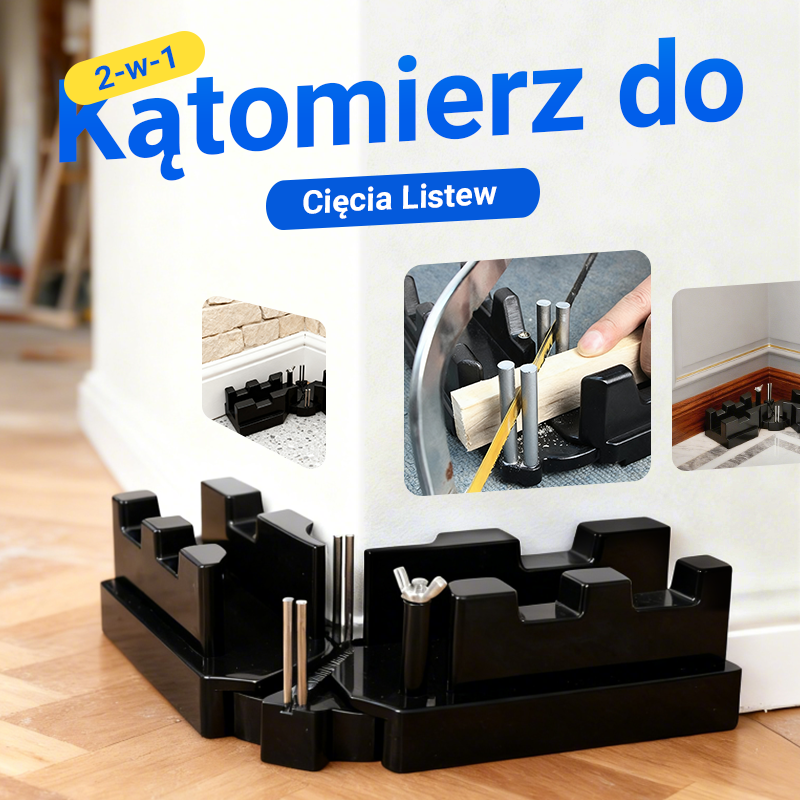 👨‍🔧📐Narzędzie pomiarowe i do cięcia pod kątem 2 w 1