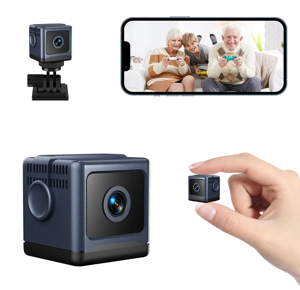 Kamera bezpieczeństwa W03 Smart WiFi – 1080P HD, widzenie nocne, wykrywanie ruchu, niski pobór mocy