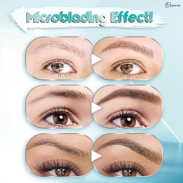 Vodotesné 3D pero na obočie Microblading (2 ks)-GR