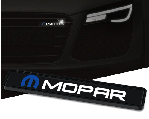 Gorąca wyprzedaż ✨50% zniżki ✨Stylowa, klimatyczna lampa LED z logo na środkową osłonę chłodnicy samochodu