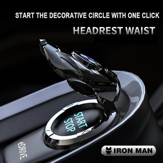 „Iron Man“ automobilio užvedimo mygtuko apsauginis dangtelis-LT