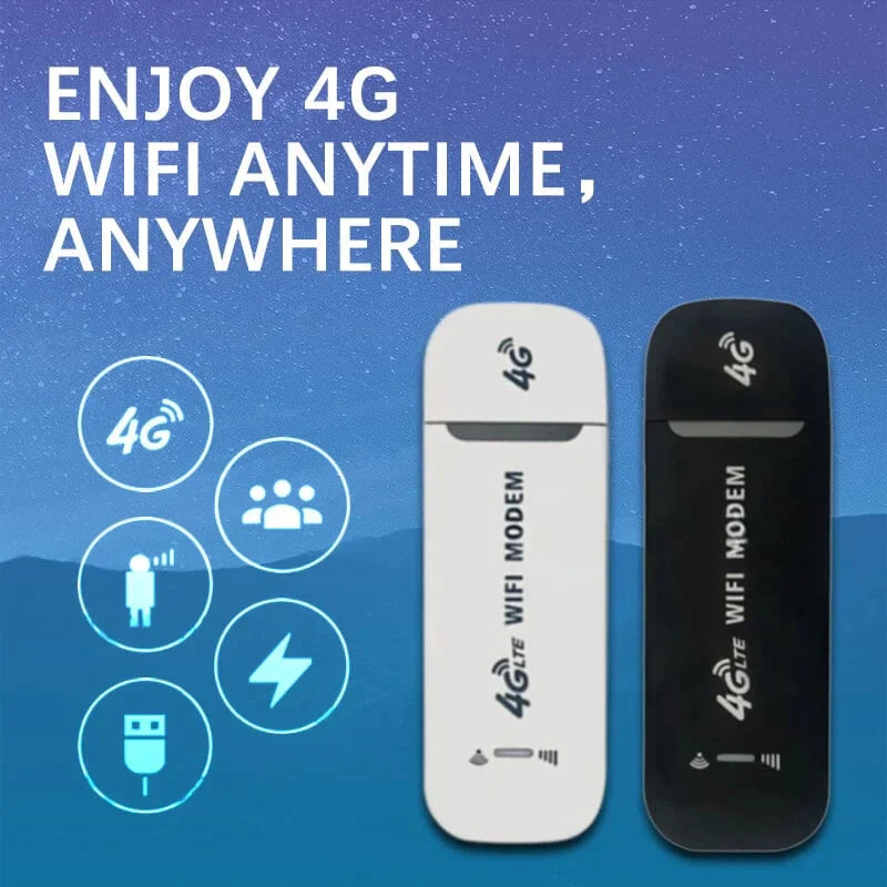 4G LTE router bezdrôtový USB mobilný širokopásmový 150Mbps adaptér bezdrôtová sieťová karta