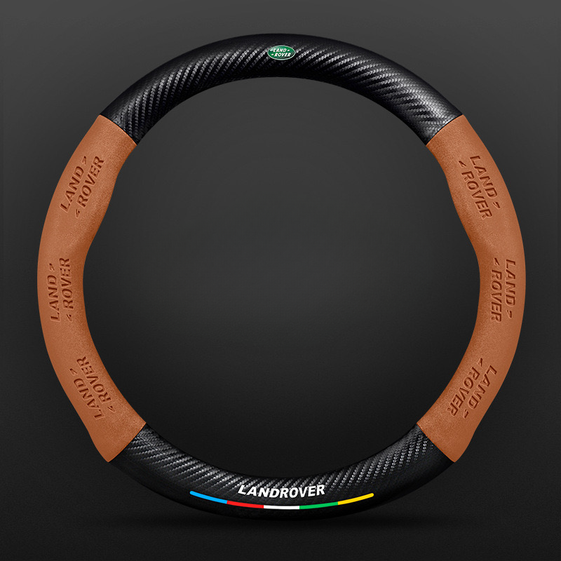 TrackVibe | Κάλυμμα τιμονιού από μαύρο σουέτ άνθρακα – Αντιολισθητικό και ανθεκτικό στη φθορά-GR