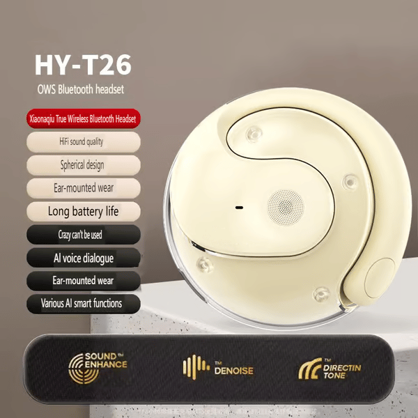 🎧🎅Προωρινές πωλήσεις Χριστουγέννων - 66% OFF🔥HY-T26 Pro Ασύρματα ακουστικά μετάφρασης Bluetooth-GR