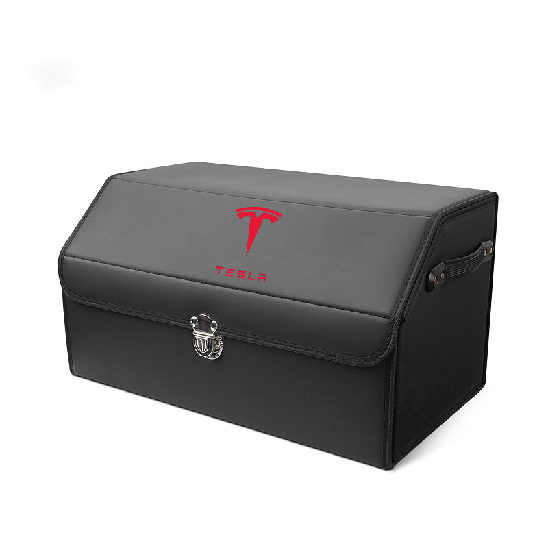 Skórzany schowek do bagażnika samochodowego