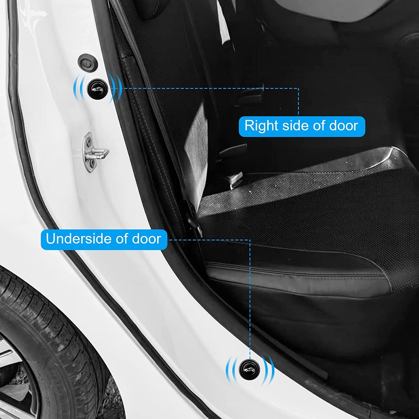 Μαξιλάρι πόρτας αυτοκινήτου διπλής ράγας με υψηλή ελαστικότητα ✨20 τεμ.✨-GR