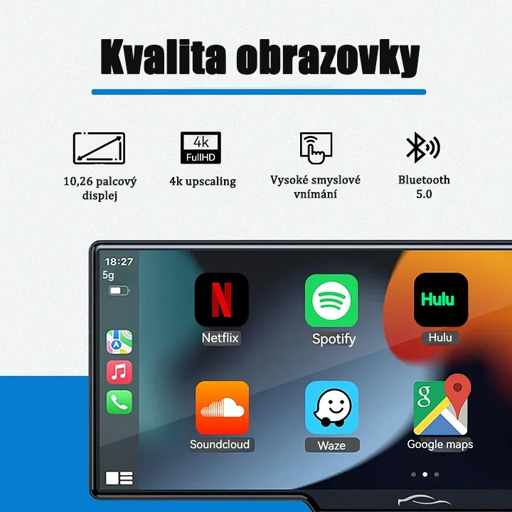 Auto tabliet počítač inteligentný audio a video systém (Pre MaxTM model 2025).-SK