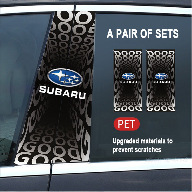 🔥Išpardavimas🔥2025 m. automobilio „Creative“ B statramsčio modifikavimo HD apsauginė plėvelė (2 vnt.)-LT