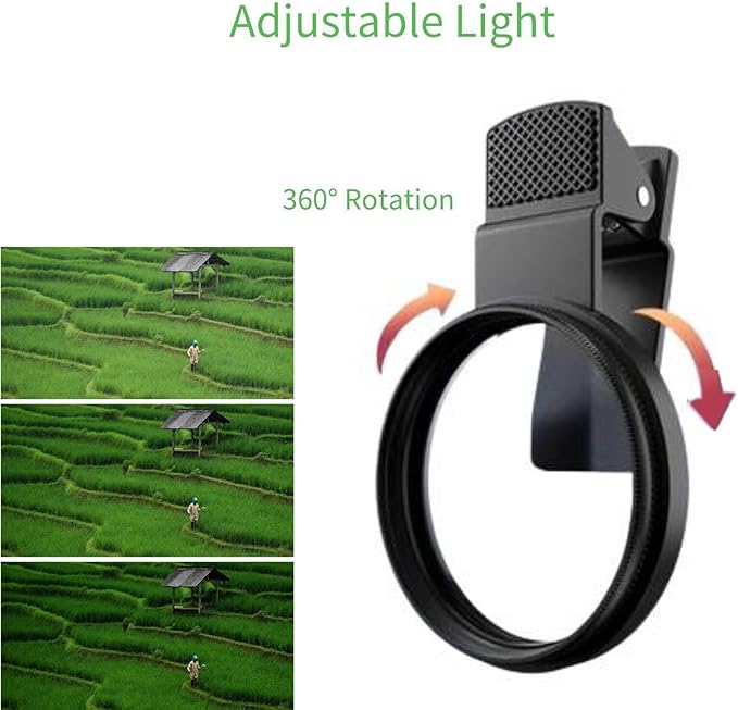 Heysliy φίλτρο CPL 52mm για τηλέφωνο με κλιπ-GR