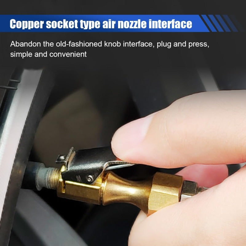 Precyzyjny cyfrowy inflator do opon