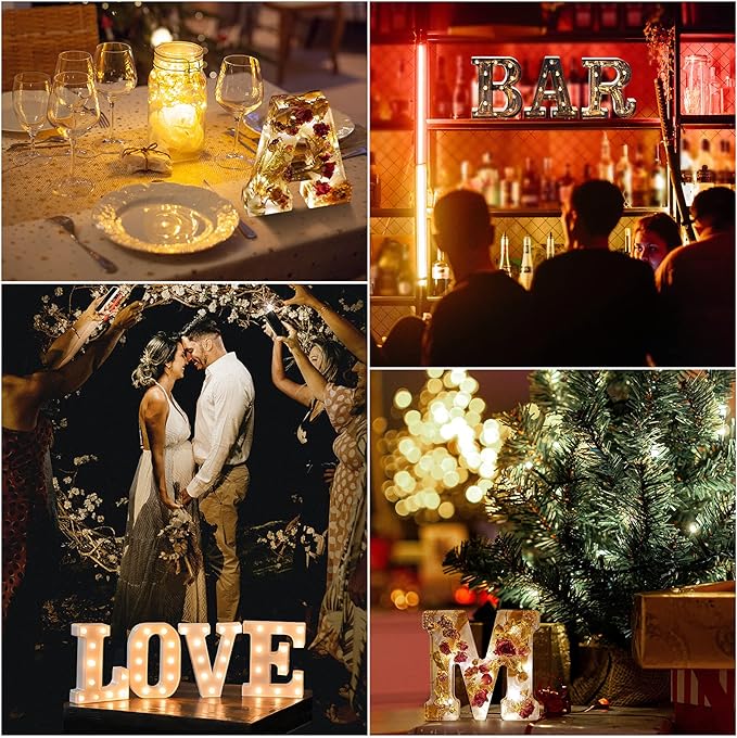 🌸Χειροποίητο νυχτερινό φωτιστικό από ρητίνη λουλουδιών-GR