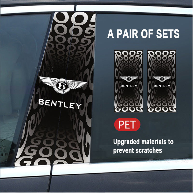 🔥Εκπτώσεις🔥Προστατευτική μεμβράνη HD για τροποποίηση κολόνας B αυτοκινήτου 2025 (2 τεμ.)-GR