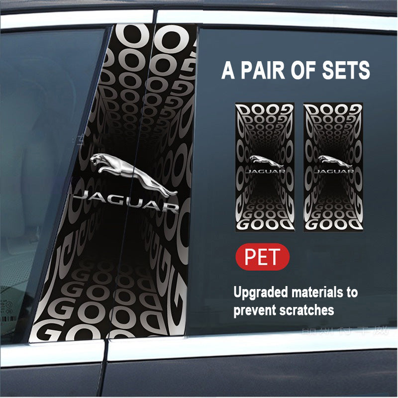 🔥Εκπτώσεις🔥Προστατευτική μεμβράνη HD για τροποποίηση κολόνας B αυτοκινήτου 2025 (2 τεμ.)-GR