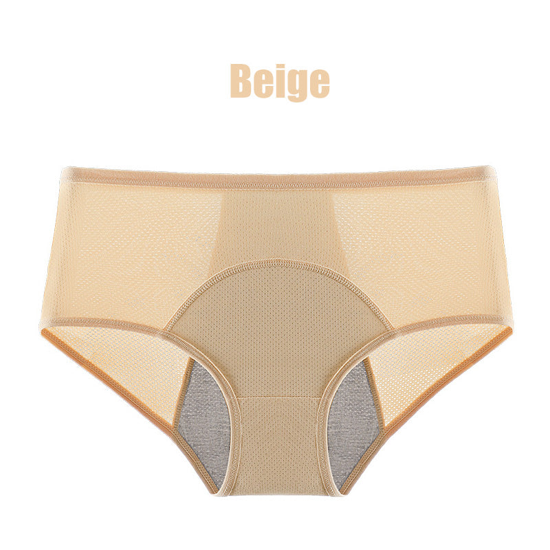 (L-8XL)🌸Pirk 2, gauk 1 nemokamai🔥Moteriški aukšto juosmens nepralaidūs apatiniai👙-LT