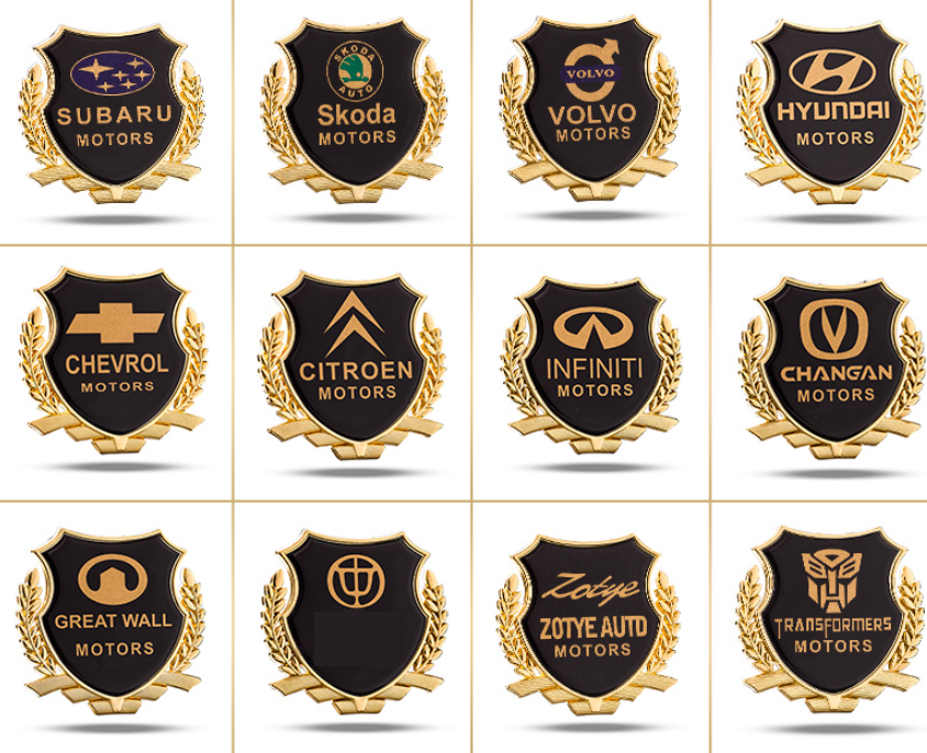 ✨3D automobilio metalinio kėbulo lipdukas✨2 vnt.✨-LT