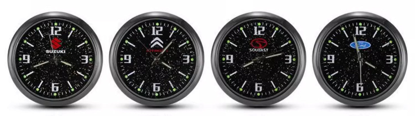 Ζεστές εκπτώσεις ✨50% έκπτωση ✨Φωτεινό ρολόι αυτοκινήτου με χαλαζία-GR