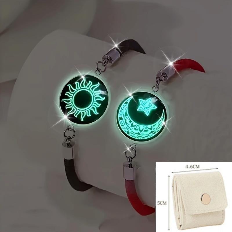 Słońce i Księżyc – Jedna Dusza. 💞 Bransoletki Dla Par, Które Łączą Pomimo Odległości.