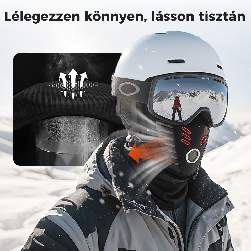 💞 Kask wiatroszczelny do użytku zimowego, unisex